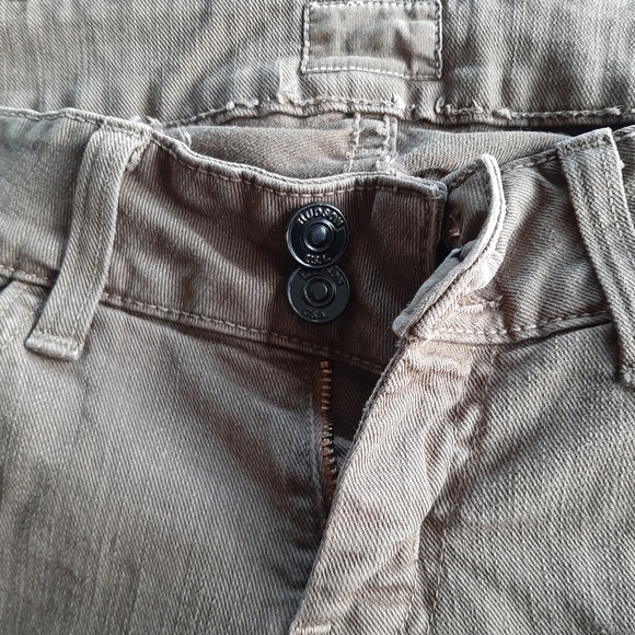 Olive Green Hudson Combat Stretchy Jeans. - Picture 9 of 12
